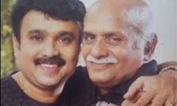 Sudheesh with father Sudhakaran