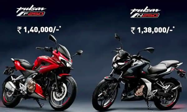 ബജാജ് പൾസർ N250, F250 പുത്തൻ ലുക്കിൽ വിപണിയിലേക്ക്; വില 1.38 ലക്ഷം മുതൽ 