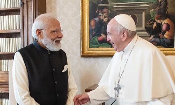 മാര്‍പാപ്പയുടെ ഇന്ത്യാ സന്ദര്‍ശനം അടുത്ത വര്‍ഷം അവസാനത്തോടെ; കേരളത്തിലെത്തുമെന്ന് പ്രതീക്ഷ