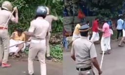 ‘എന്നെ തല്ലിയത് മതി സാറേ... ഇനി അവനെ തല്ല്’; ഓട്ടത്തില്‍ ഒന്നാമതായി കൊട്ടാരക്കര യുവമോര്‍ച്ചാ പ്രവര്‍ത്തകര്‍