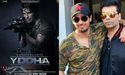 കരണ്‍ ജോഹറിന്റെ ആക്ഷന്‍ ചിത്രം യോദ്ധയുടെ മോഷന്‍ പോസ്റ്റര്‍ റിലീസ് ചെയ്തു, നായകന്‍ സിദ്ധാര്‍ത്ഥ് മല്‍ഹോത്ര