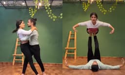 സോഷ്യല്‍ മീഡിയയില്‍ തീ പടര്‍ത്തി സാനിയ അയ്യപ്പനും റംസാനും;  ‘പകലിറവുകാല..’ത്തിന് നൃത്തച്ചുവട് 