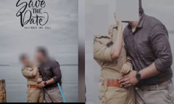 യൂണിഫോമില്‍ വനിത എസ്ഐ നടത്തിയ ‘സേവ് ദി ഡേറ്റ്’ ഫോട്ടോഷൂട്ട്  വൈറലില്‍ നിന്നും വിവാദത്തി​ലേക്ക്