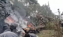 Chief of Defence Staff Gen Bipin Rawat's Chopper Crashes, 14 On Board