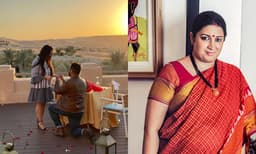 ഭ്രാന്തുള്ള അമ്മായിയമ്മയും അമ്മായിയച്ഛനും; മരുമകനെ കുടുംബത്തിലേക്ക് സ്വാഗതം ചെയ്ത് സ്മൃതി ഇറാനി