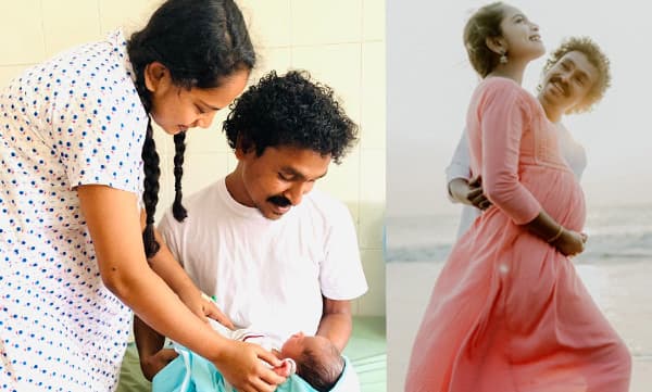 നടൻ വിജിലേഷിന് ആൺകുഞ്ഞ് പിറന്നു