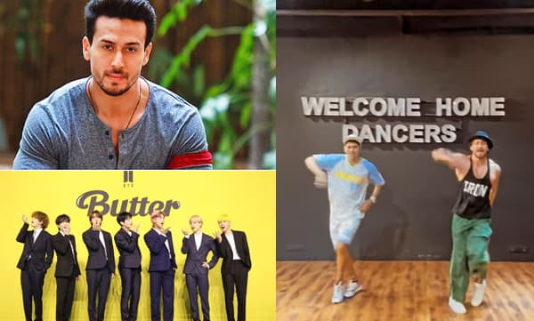 Tiger Shroff dancing to BTS Butter song (Image Source: Instagram)