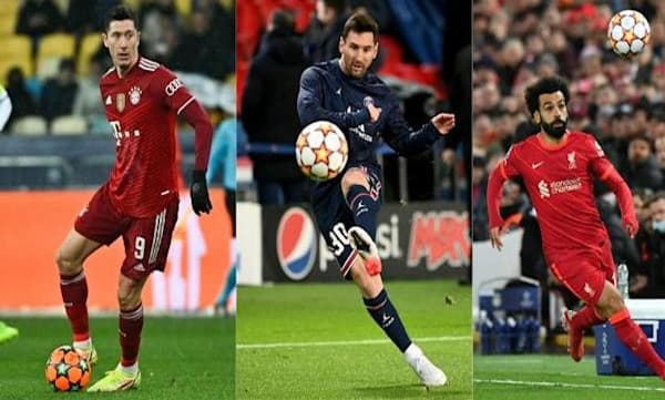 ഫിഫയുടെ 2021-ലെ ഏറ്റവും മികച്ച പുരുഷതാരമാകാന്‍ മെസ്സിയും സലയും ലെവന്‍ഡോവ്‌സ്‌കിയും