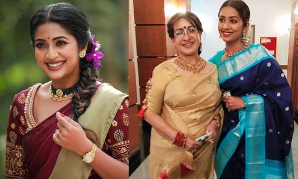 Actress Navya shared a picture with sheela (Image Source: Instagram)
