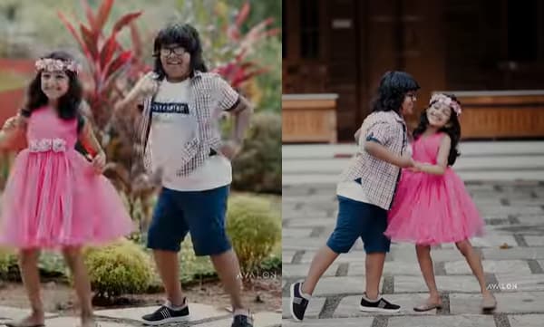 Vasisht and kuttithennal on new reels video (Image Source: Instagram)