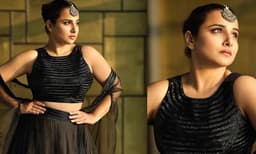 കറുപ്പ് ലെഹംഗയില്‍ തിളങ്ങി വിദ്യാ ബാലന്‍; ഫോട്ടോ വൈറല്‍