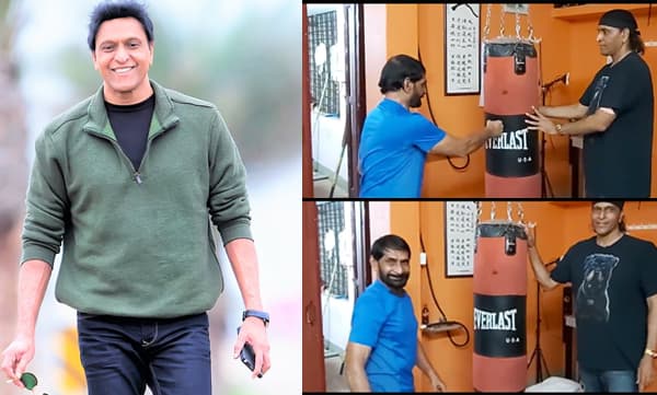 Babu Antony his first teacher in Martial Arts (Image Source: Instagram)