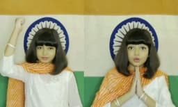 ഐശ്വര്യ റായിയുടെ മകള്‍ ആരാധ്യ റിപ്പബ്ലിക് ദിനത്തില്‍ അവതരിപ്പിച്ച വീഡിയോ ​വൈറല്‍