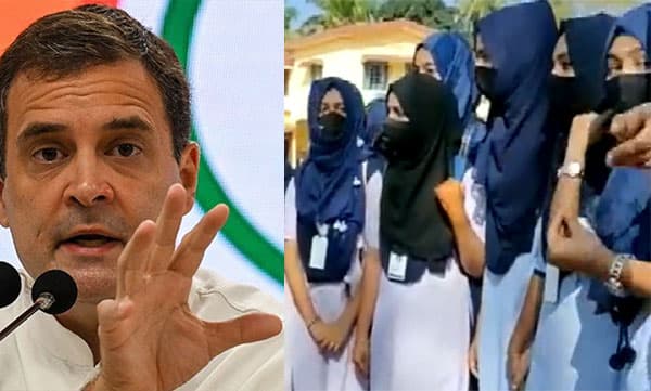 പെണ്‍കുട്ടികളുടെ ഭാവി നശിപ്പിക്കരുത്, സരസ്വതി ദേവി വേര്‍തിരിവ് കാണിച്ചിട്ടില്ല: കര്‍ണാടകയിലെ ഹിജാബ് വിവാദത്തില്‍ രാഹുല്‍ ഗാന്ധി