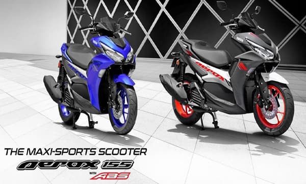 എയ്‌റോക്‌സ് 155 മോട്ടോസ്‌കൂട്ടറിന്റെ പരിഷ്‌കരിച്ച പതിപ്പ് പുറത്തിറക്കി യമഹ  