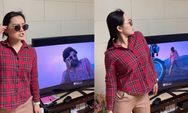 ‘പുഷ്പ’യിലെ ‘ശ്രീവല്ലി’ പാട്ടിനൊപ്പം നൃത്തം ചെയ്ത് കൊറിയൻ യുവതി; വൈറല്‍ വീഡിയോ