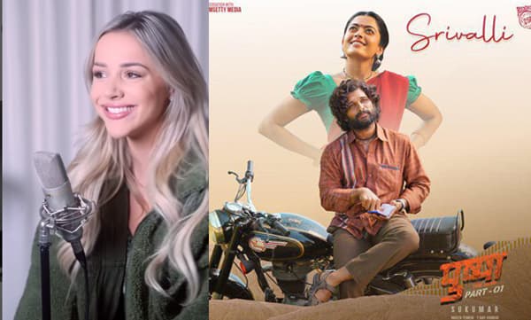 പുഷ്പയിലെ ശ്രീവല്ലി എന്ന ഗാനം ആലപിച്ച് ഡച്ച് ഗായികയായ എമ്മ ഹീസ്റ്റേഴ്സ്, കവര്‍ വേര്‍ഷന്‍