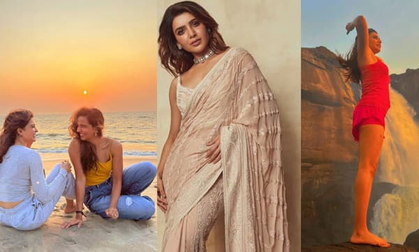 അതിരപ്പിള്ളി മാരാരിക്കുളം ബീച്ച് യാത്ര ആഘോഷമാക്കി തെന്നിന്ത്യൻ താരം സാമന്ത