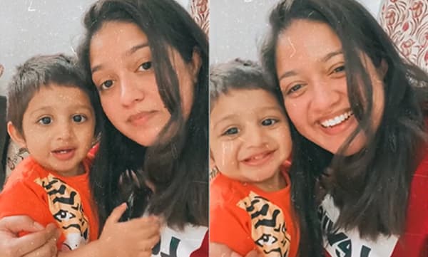 Meghna Raj shares video with her son (Image Source: Instagram)