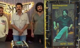 'ഏജന്റി'ന്റെ സെറ്റില്‍ 'ഭീഷ്മ'യുടെ വിജയാഘോഷം