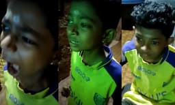 ഗോള്‍ നേടിയ സന്തോഷത്തില്‍ കണ്ണുനിറഞ്ഞ് ബ്ലാസ്‌റ്റേഴ്‌സിന്റെ കുഞ്ഞാരധകന്‍; വീഡിയോ ​വൈറല്‍