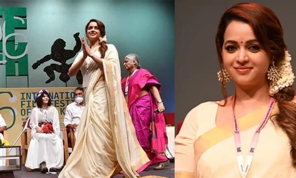Ancy Vishnu post about Bhavana in IFFK 