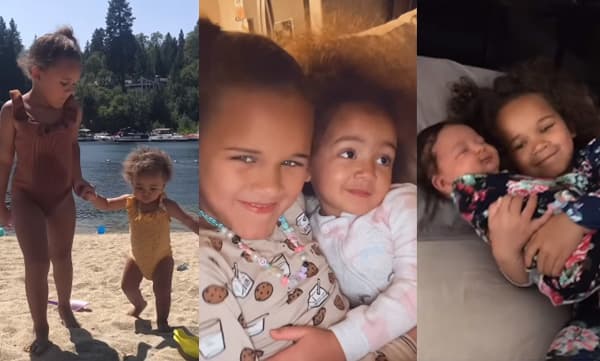 ഇതെന്റെ കുഞ്ഞുവാവ; കുഞ്ഞുകുഞ്ഞനുജത്തിയെ താലോലിച്ച് സഹോദരി; വീഡിയോ