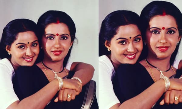 അംബികയ്ക്ക് ഒപ്പമുള്ള ഒരു പഴയകാല ചിത്രം പങ്കുവെച്ച് രാധ