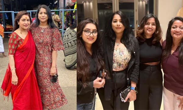 Lekha MG Sreekumar shares picture with daughter (Image Source: Facebook)