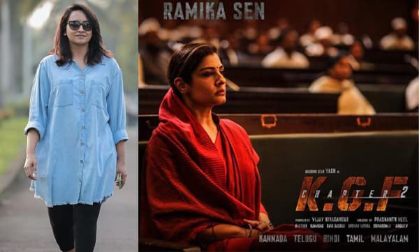 Raveena Tandon voice in KGF 2 dubbed by lena