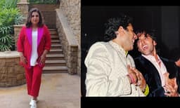 ഹൃത്വിക് റോഷന്റെയും അഭിഷേക് ബച്ചന്റെയും പഴയ ചിത്രം പങ്കുവച്ച് ഫറ ഖാന്‍