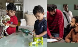 ഇസു & മാത്തൻ..!! അച്ഛന്മാരെപ്പോലെ മക്കളും കൂട്ടുകാര്‍- ചിത്രം ഏറ്റെടുത്ത് ആരാധകര്‍