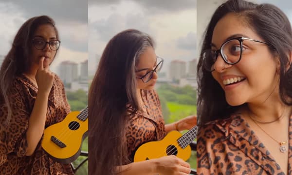 
പാട്ടിനിടയിൽ അഹാന വരികള്‍ മറന്നു, സുഹൃത്തിന്റെ സഹായിച്ചതോടെ തുടരുന്നു പാടി; വീഡിയോ