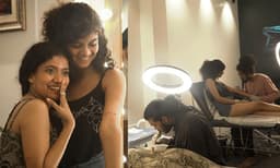 കയ്യിൽ ഒരേ ടാറ്റു പതിപ്പിച്ച് നടി അന്നാ ബെന്നും അനുജത്തിയും