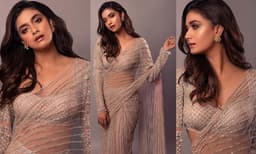 സാരിയില്‍ അതിമനോഹരിയായി കീര്‍ത്തി സുരേഷ്; ചിത്രങ്ങള്‍