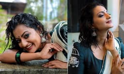 മഴയോട് കിന്നരിച്ച് മനോഹരിയായി പ്രിയങ്ക നായർ; ചിത്രങ്ങള്‍ വൈറല്‍