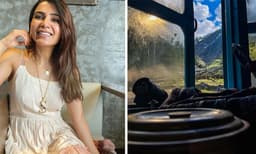 ഭൂമിയിലെ സ്വർഗമായ കാശ്മീർ നിന്നുളള ചിത്രങ്ങൾ പങ്കുവച്ച് നടി സാമന്ത 