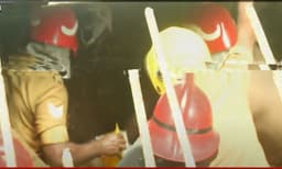 നിര്‍മ്മാണത്തിലിരുന്ന ഫ്‌ളാറ്റിന്റെ മണ്‍തിട്ടയിടിഞ്ഞു; ഒരാള്‍ കുടുങ്ങിക്കിടക്കുന്നു