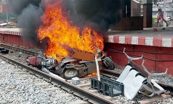 Agnipath scheme row turned violent 