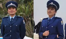 
ന്യൂസിലാന്‍ഡിലെ ആദ്യ മലയാളി വനിതാ പൊലീസ് ഓഫീസറായി  പാലാ സ്വദേശി അലീന അഭിലാഷ്


