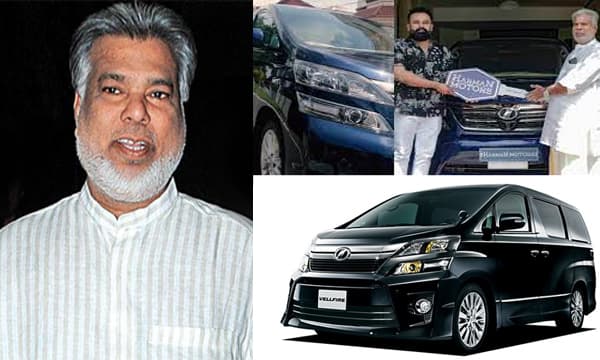 ടൊയോട്ട എംപിവി വെല്‍ഫയര്‍ സ്വന്തമാക്കി ജോഷി 