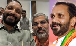 വാക്പോരിനിടെ ട്രോളോടു ട്രോള്‍... പൊതുചടങ്ങിനിടെ വന്ന് സെൽഫി എടുത്തോട്ടെ എന്ന് ചോദിച്ചു, സന്ദീപാനന്ദയുടെ 'സ്നേഹിക്ക ഉണ്ണീ സെൽഫി'ക്ക് സുരേന്ദ്രന്റെ മറുപടി 