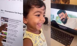 ‘ലാട്ടനെ ഭയങ്കര ഇട്ടമാ.............. ’കുഞ്ഞു രുദ്രയുടെ വീഡിയോയുമായി കൈലാസ് മേനോന്‍

