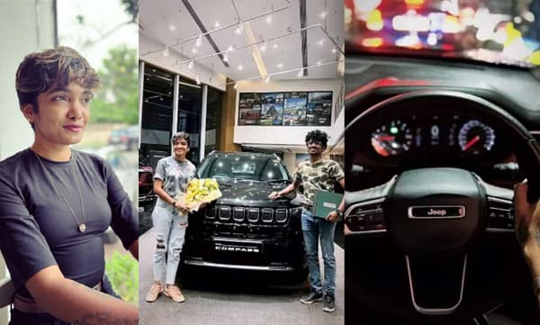 ആദ്യ വാഹനം ജീപ്പ് കോംപസ് എസ്‌യുവി ;  സന്തോഷം പങ്കുവെച്ച് ഗായിക ഗൗരി ലക്ഷ്മി
