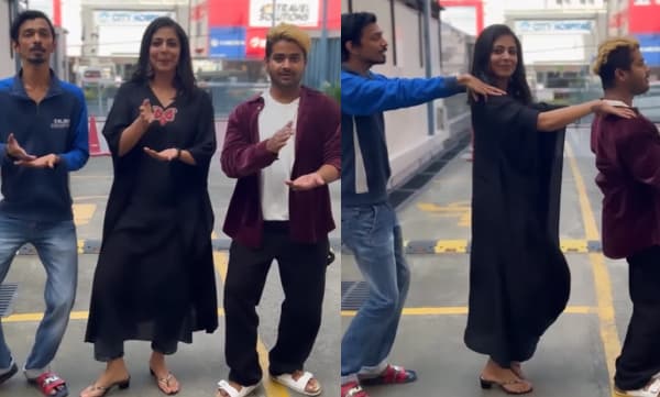 ജിന്നിലെ പാട്ടിന്റെ ഹൂക്ക് സ്റ്റെപ്പ് വച്ച് ലിയോണ, സുഹൃത്തുക്കള്‍ക്കൊപ്പമുള്ള താരത്തിന്റെ വീഡിയോ ഏറ്റെടുത്ത് സോഷ്യല്‍ മീഡിയ