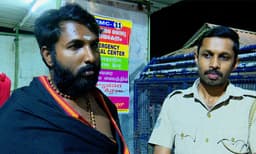 അയ്യനെ കാണാന്‍ കാല്‍നടയായി ഗുജറാത്തില്‍നിന്ന് സച്ചിനെത്തി