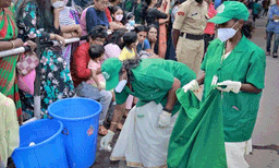 ഹരിതകര്‍മ്മസേനയ്ക്ക് 50 രൂപ യൂസര്‍ഫീ കൊടുക്കാനില്ലാത്തവര്‍ക്ക് 50,000 പിഴയടയ്ക്കാം ;  വ്യാജവാര്‍ത്ത പ്രചരിപ്പിച്ചാല്‍ നിയമനടപടി 