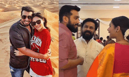 പ്രണയിനിയെ ദിലീപിന് പരിചയപ്പെടുത്തി കാളിദാസ് ജയറാം; വീഡിയോ