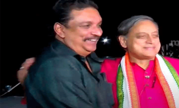 യു.ഡി.എഫ് ഘടകകക്ഷി നേതാക്കളുമായുള്ള  കൂടിക്കാഴ്ച തുടര്‍ന്ന് ശശി തരൂര്‍