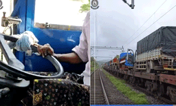 ‘കൊഞ്ചം അങ്കൈ പാര് കണ്ണാ.....’ സ്റ്റീയറിംഗ് കെട്ടിവെച്ച് ചിരിച്ചുകൊണ്ടു കിടക്കുന്ന ഡ്രൈവര്‍; കണ്ണടച്ചു വിശ്വസിക്കാതെ വീഡിയോ പൂര്‍ണ്ണമായും കാണാന്‍ ഉപദേശിച്ച് പോലീസ്
